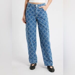 Damson Madder Broderie cargo jeans NWOT